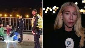 VIDEO Seară cu „ploaie” de bani pe podul Transilvania din Satu Mare: un șofer și-a uitat portofelul pe mașină